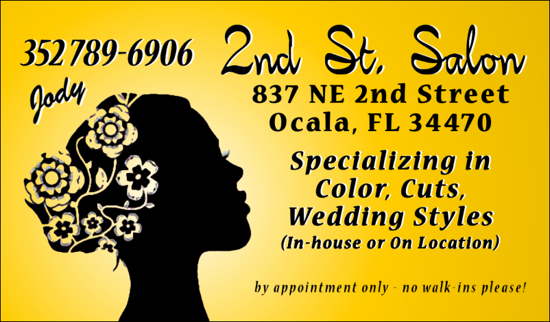 The 2nd St Salon (352) 789-6906